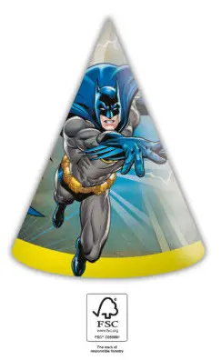 Batman Rogue Rage Parti kalap, csákó 6 db-os FSC termékfotó