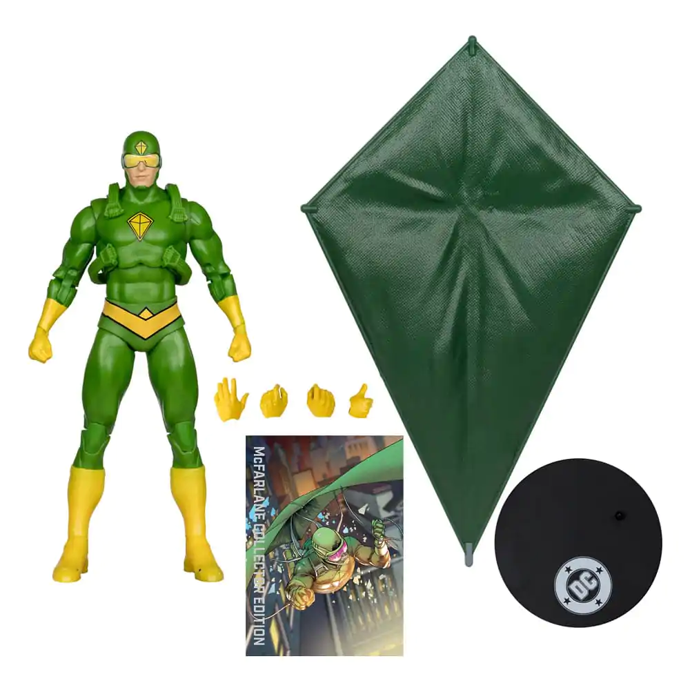 Batman Rogues DC Multiverse McFarlane Collector Edition #43 Kite Man (Gold Label) akciófigura 21 cm termékfotó