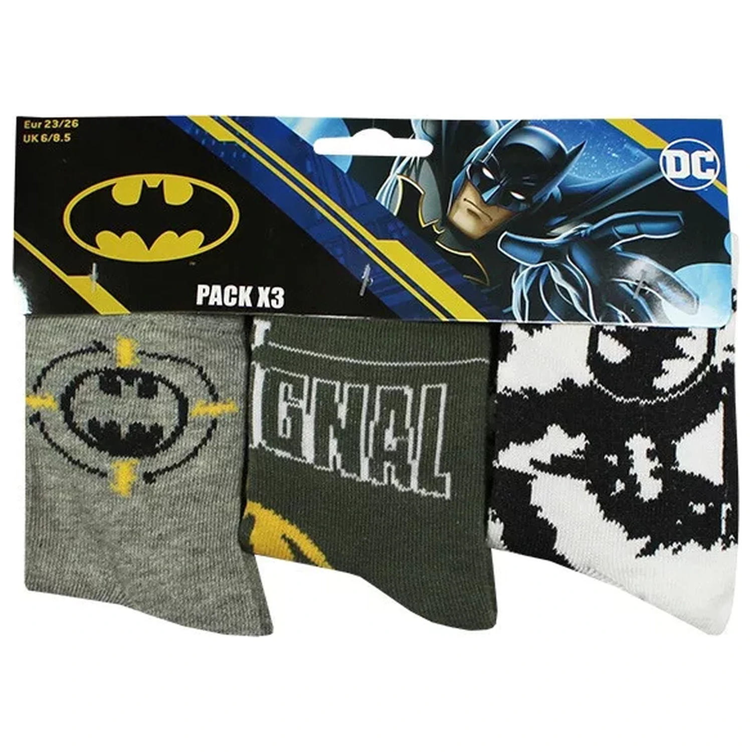 Batman Signal gyerek zokni 23/26 termékfotó