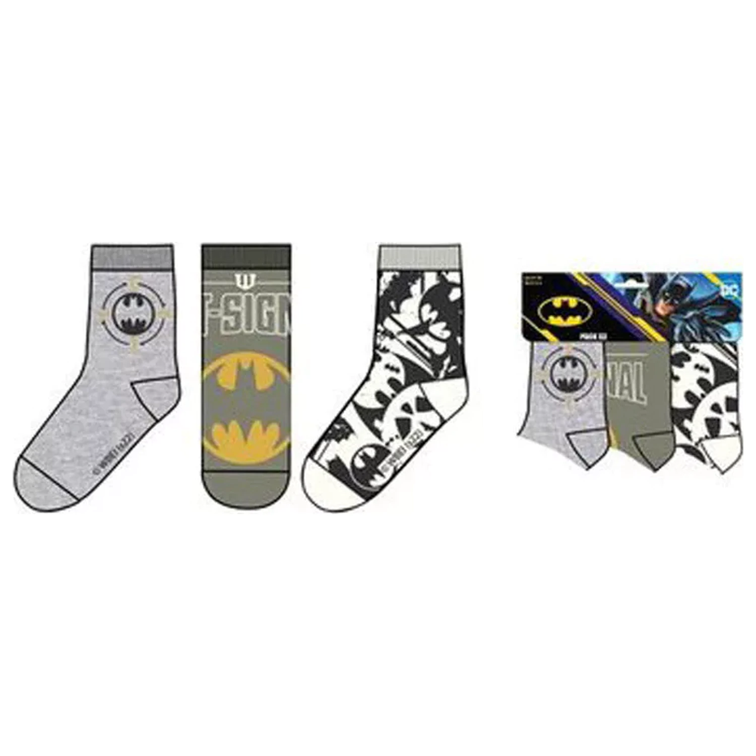 Batman Signal gyerek zokni 23/26 termékfotó