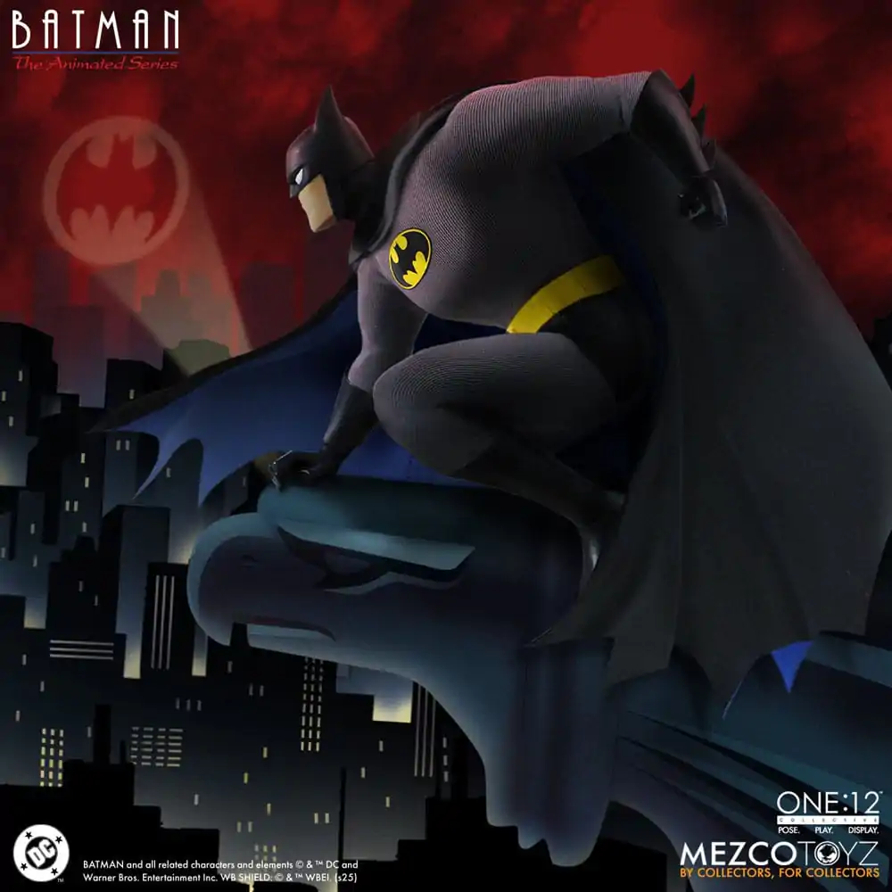 Batman: The Animated Series 1/12 Batman akciófigura 17 cm termékfotó