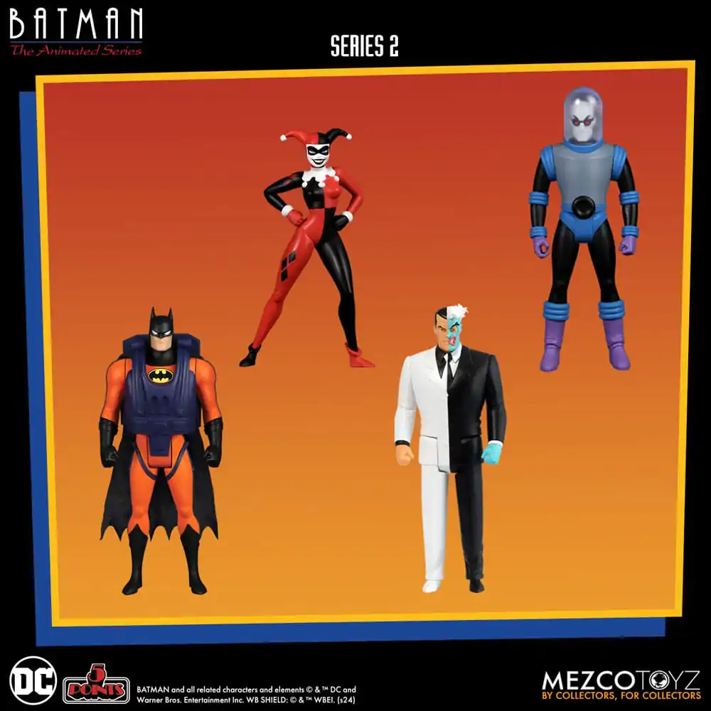 Batman: The Animated Series 2 5 Points Deluxe Box akciófigura csomag 9 cm termékfotó