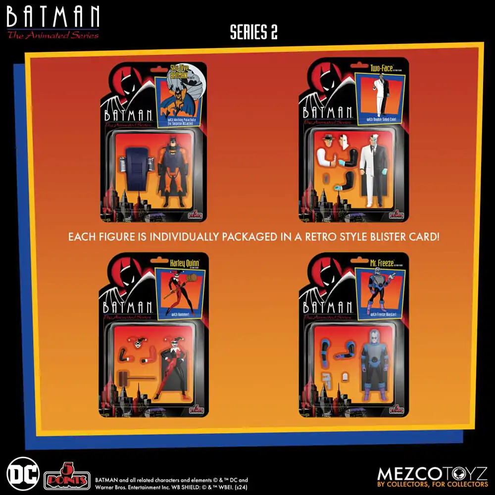 Batman: The Animated Series 2 5 Points Deluxe Box akciófigura csomag 9 cm termékfotó