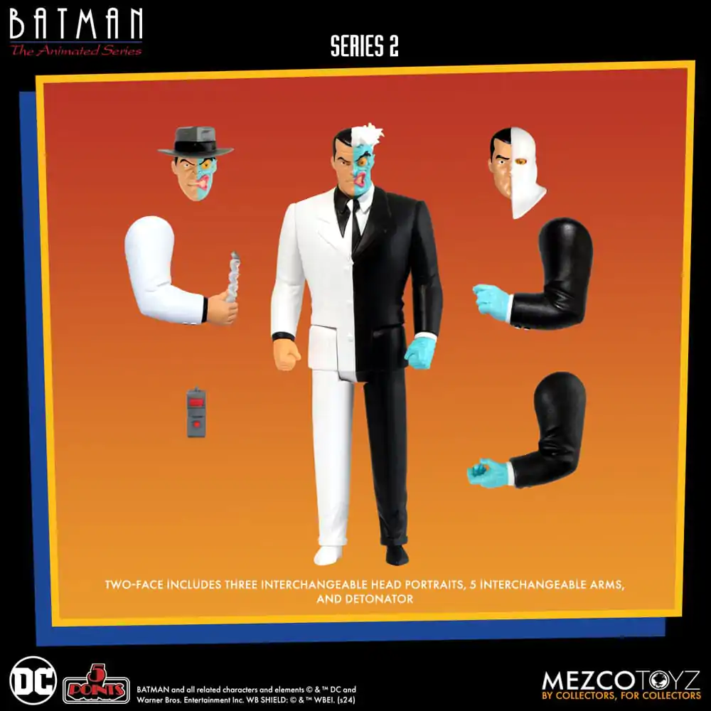 Batman: The Animated Series 2 5 Points Deluxe Box akciófigura csomag 9 cm termékfotó