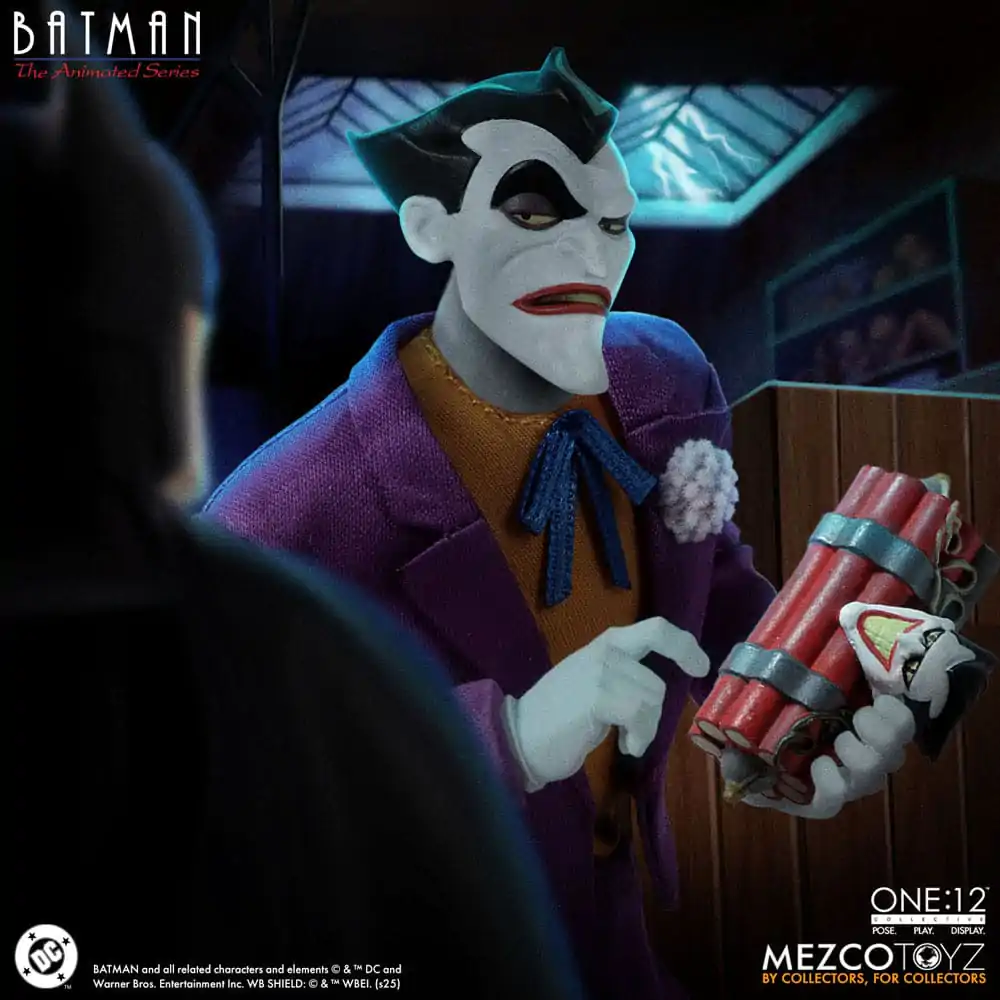 Batman: The Animated Series 1/12 The Joker akciófigura 17 cm termékfotó