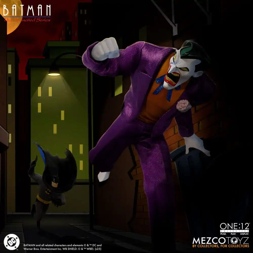 Batman: The Animated Series 1/12 The Joker akciófigura 17 cm termékfotó