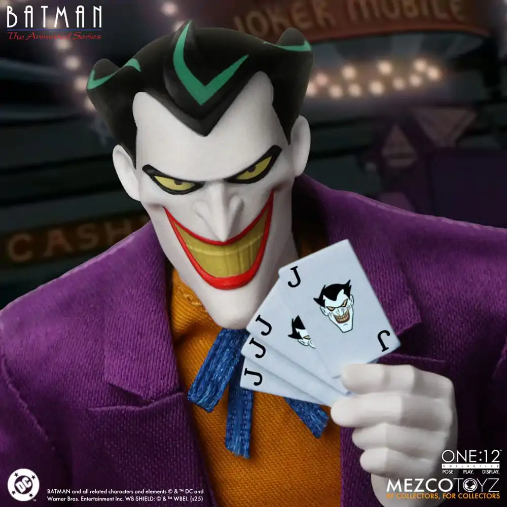Batman: The Animated Series 1/12 The Joker akciófigura 17 cm termékfotó