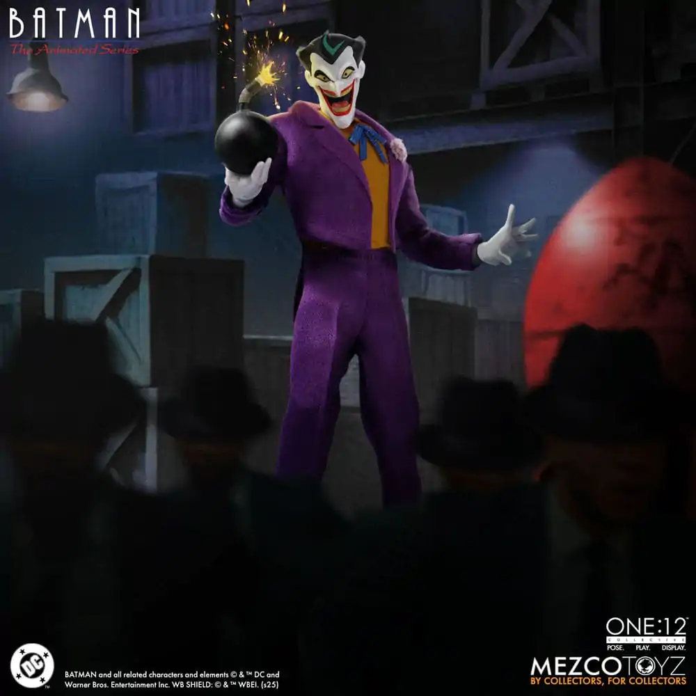 Batman: The Animated Series 1/12 The Joker akciófigura 17 cm termékfotó