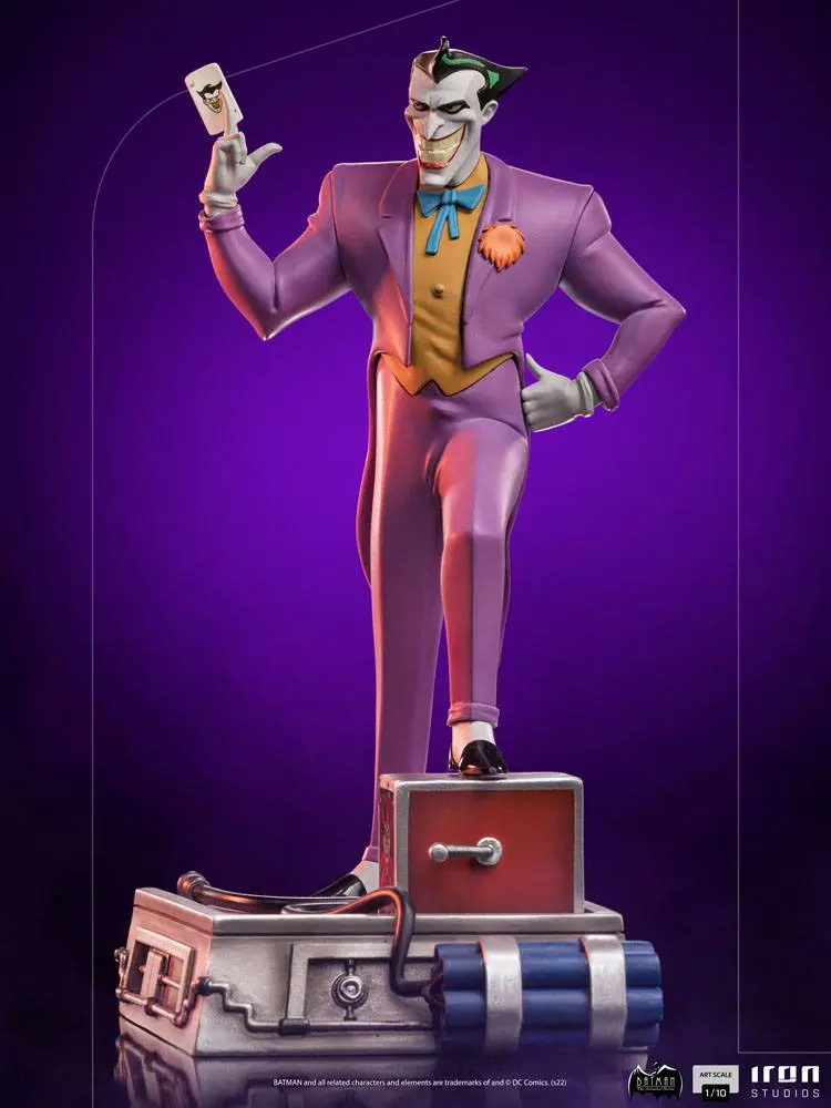 Batman The Animated Series Art Scale 1/10 Joker szobor figura 21 cm termékfotó