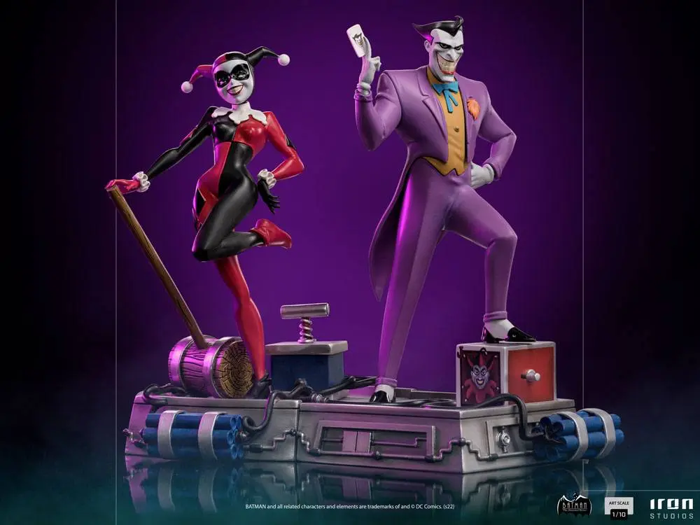 Batman The Animated Series Art Scale 1/10 Joker szobor figura 21 cm termékfotó
