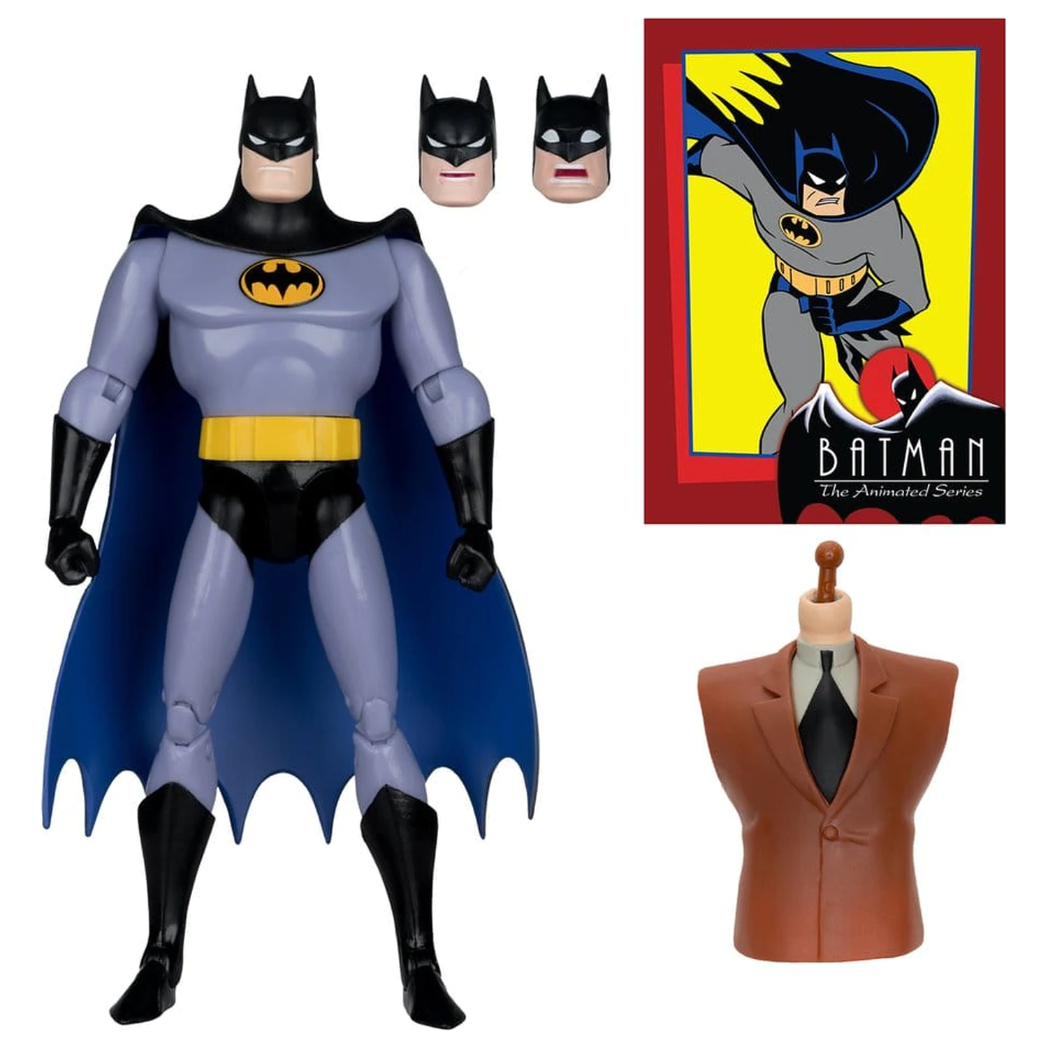 Batman: The Animated Series DC Direct Build-A Batman (Alternate Expressions) akciófigura 15 cm termékfotó