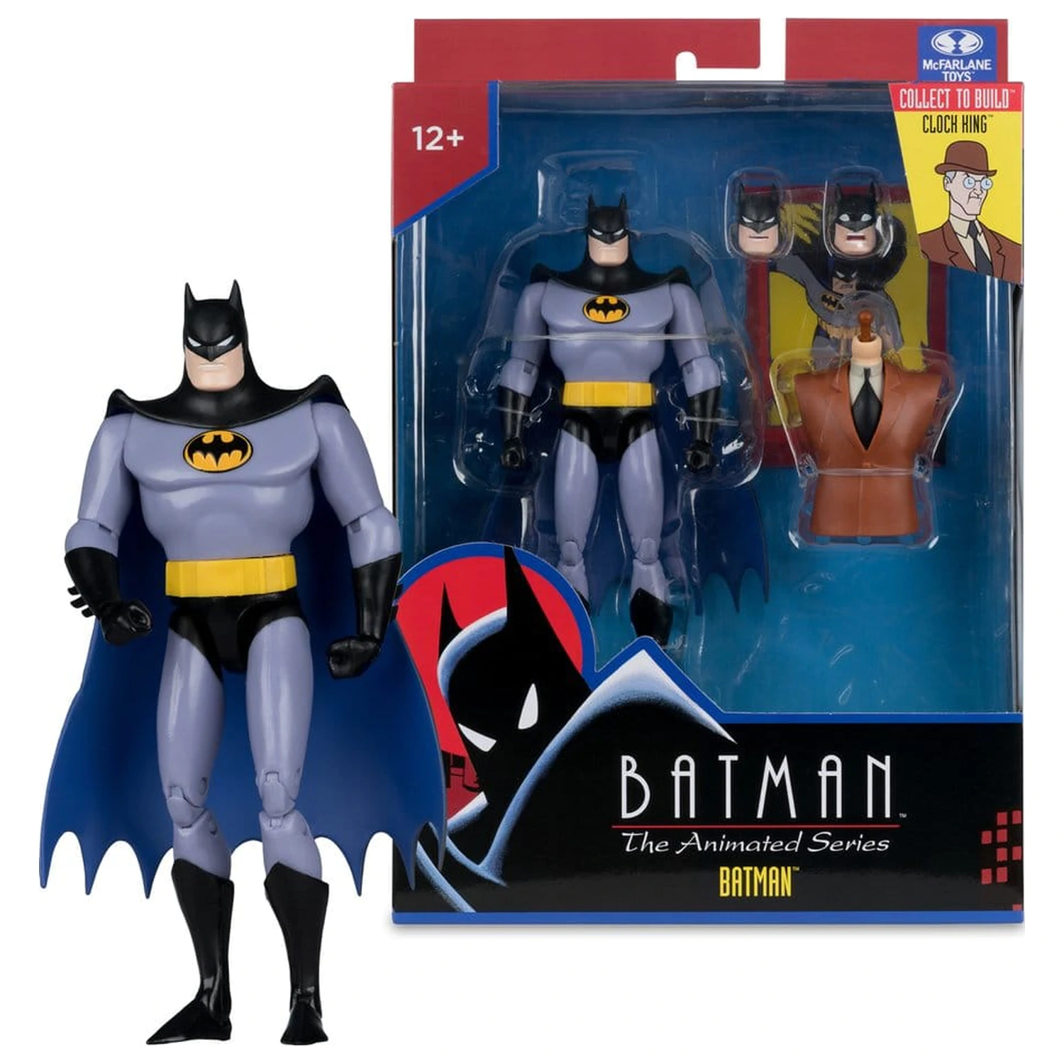 Batman: The Animated Series DC Direct Build-A Batman (Alternate Expressions) akciófigura 15 cm termékfotó