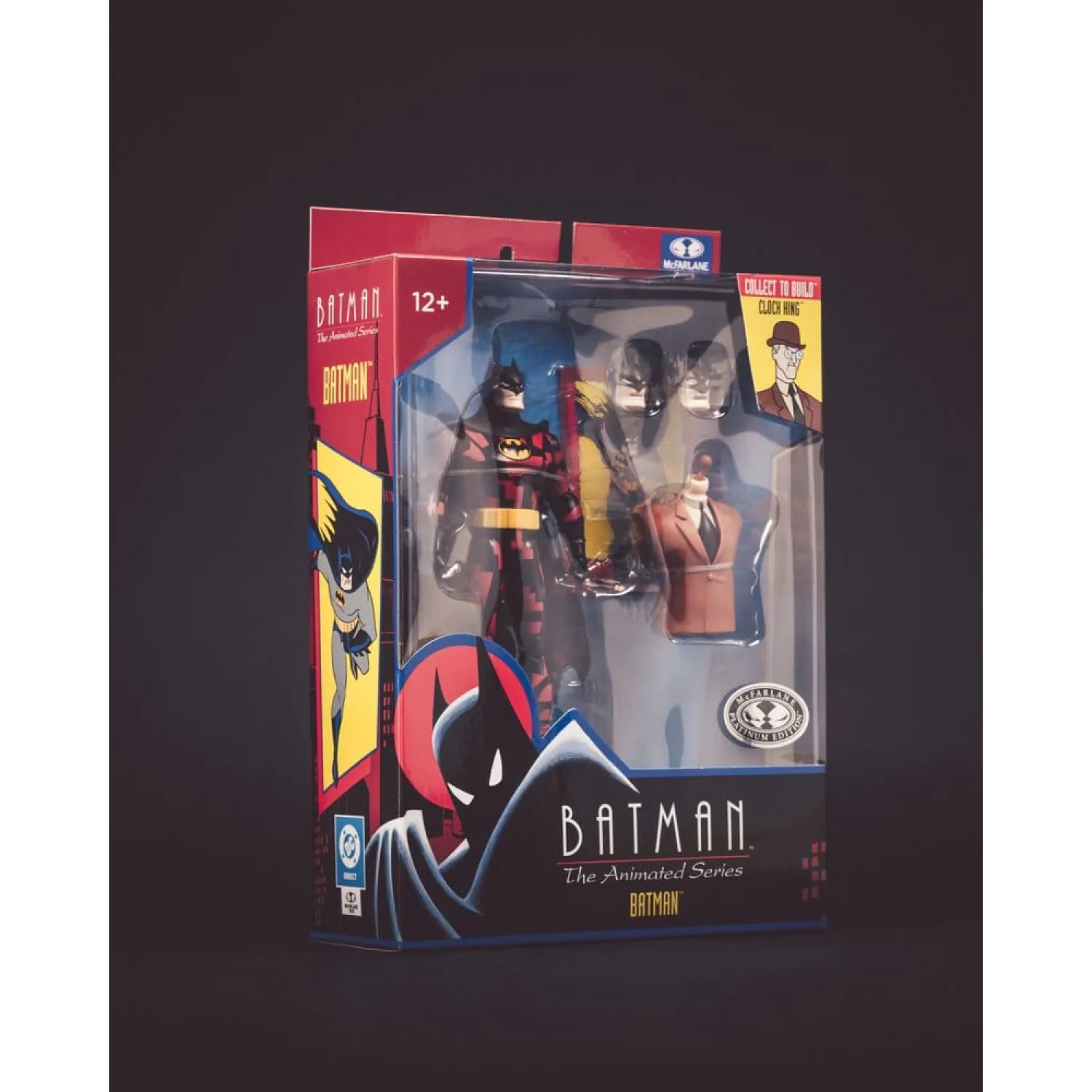 Batman: The Animated Series DC Direct Build-A Wave 7 Batman akciófigura (választható arckifejezések) (Platinum Edition) 15 cm termékfotó