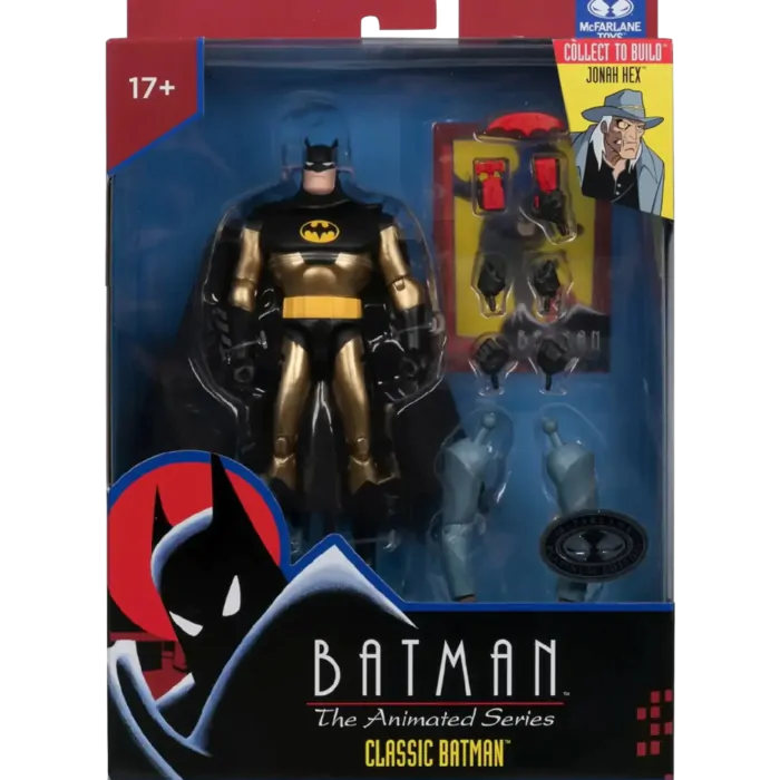 Batman: The Animated Series DC Direct Build-A Wave 5 Classic Batman (Chase) akciófigura 15 cm termékfotó