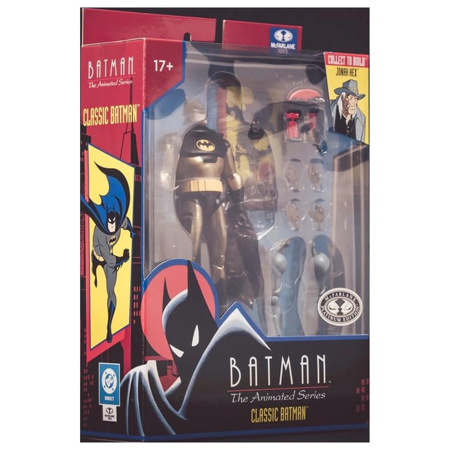 Batman: The Animated Series DC Direct Build-A Akciófigurák 5. hullám Classic Batman (Platinum Edition) 15 cm termékfotó
