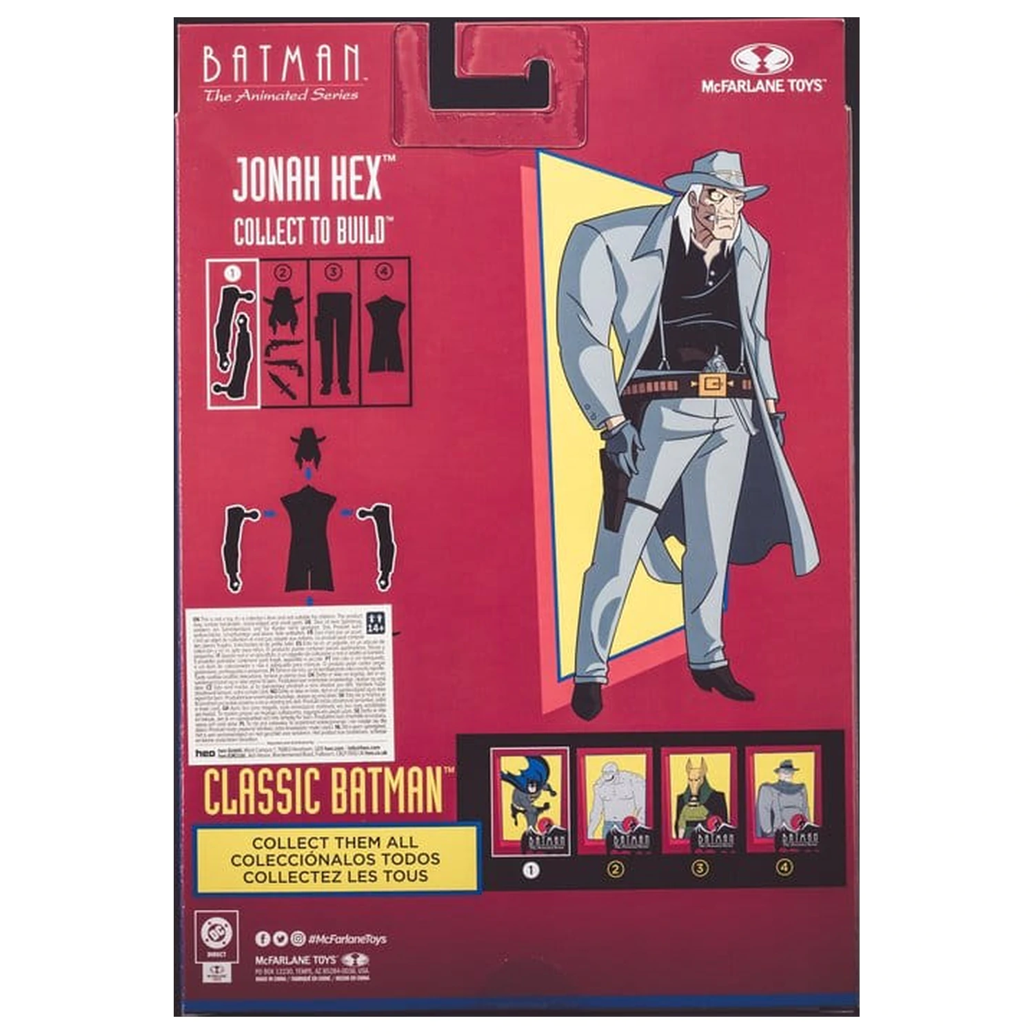 Batman: The Animated Series DC Direct Build-A Akciófigurák 5. hullám Classic Batman (Platinum Edition) 15 cm termékfotó