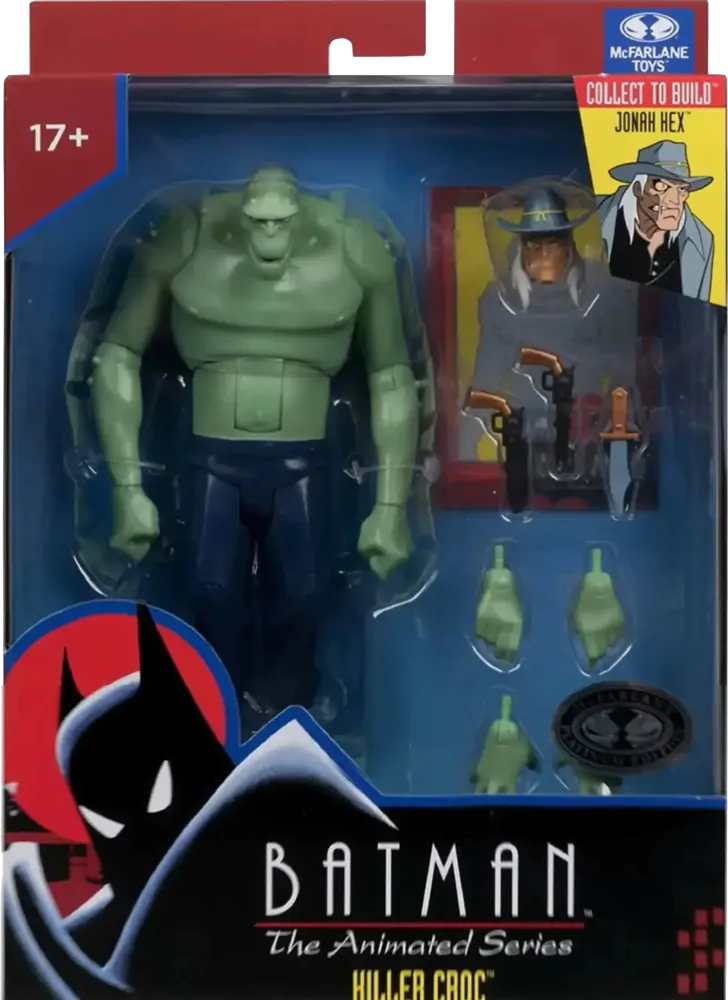 Batman: The Animated Series DC Direct Build-A Wave 5 Killer Croc (Chase) akciófigura 15 cm termékfotó