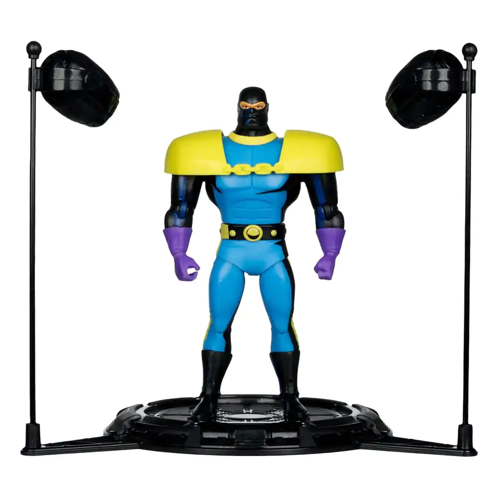 Batman: The Animated Series DC Direct Build-A Wave 5 Lock-Up Black Light Edition (Gold Label) akciófigura 15 cm termékfotó