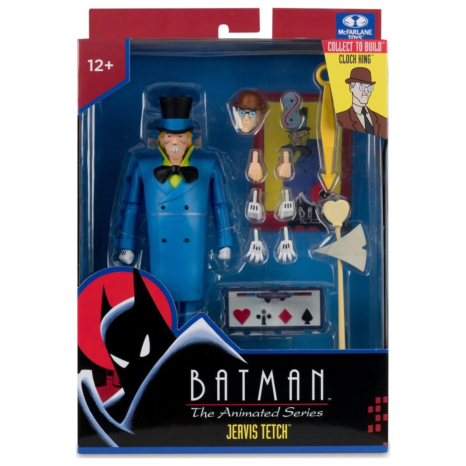 Batman: The Animated Series DC Direct Build-A Wave 7 Jervis Tetch (Mad Hatter) akciófigura 15 cm termékfotó