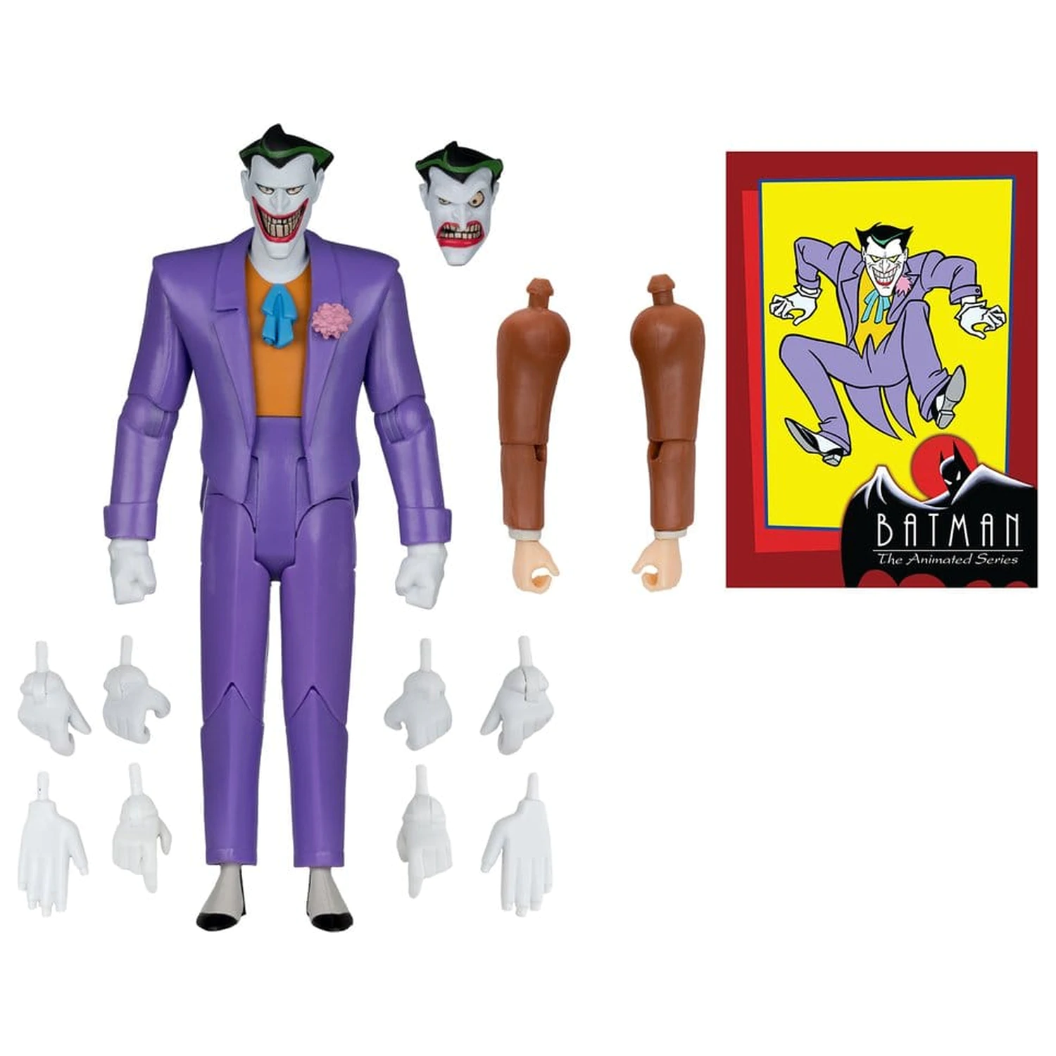 Batman: The Animated Series DC Direct Build-A Wave 7 Joker akciófigura 15 cm termékfotó