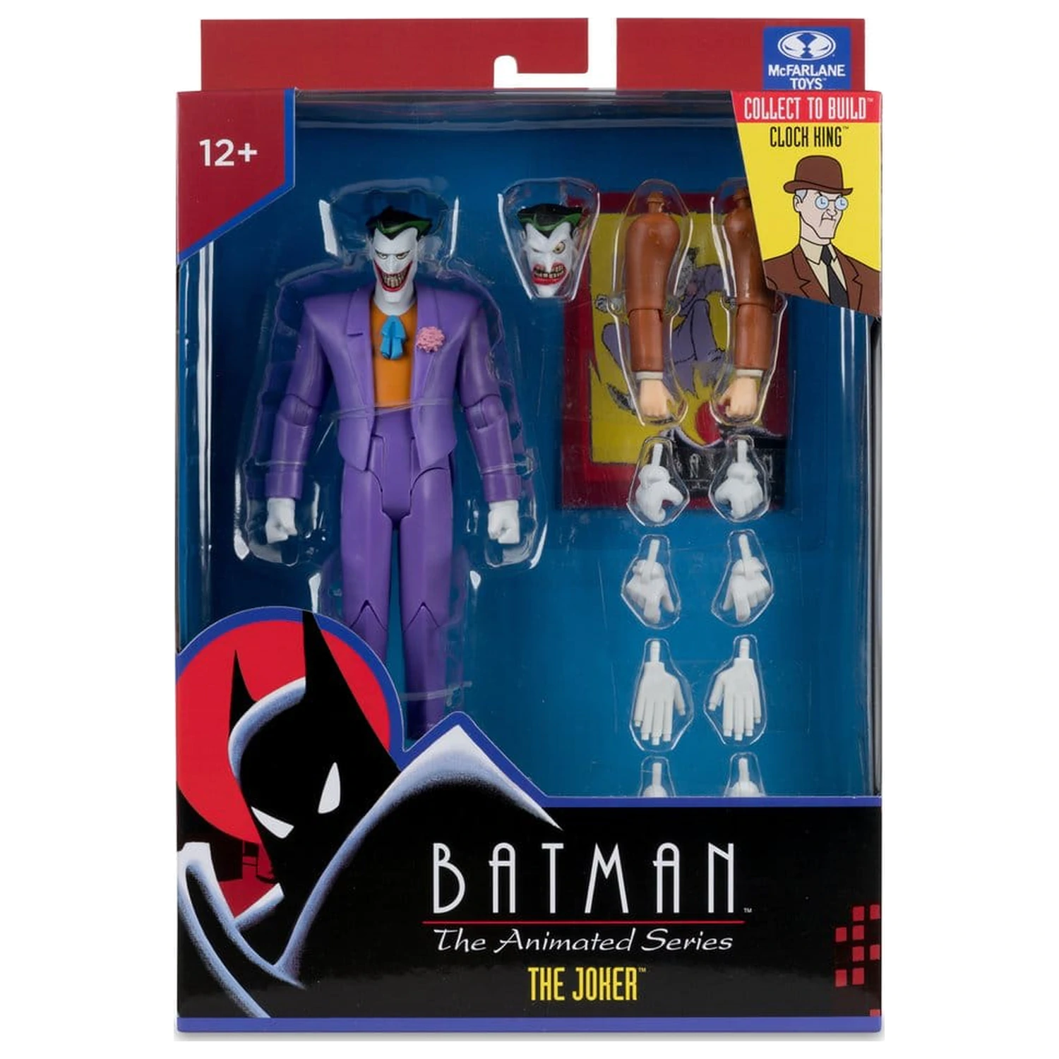 Batman: The Animated Series DC Direct Build-A Wave 7 Joker akciófigura 15 cm termékfotó