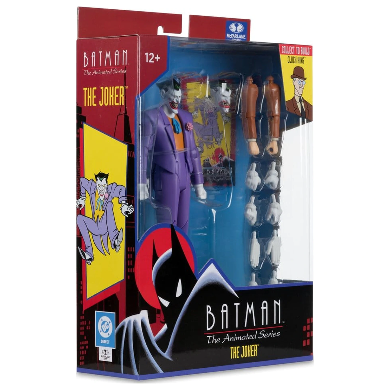 Batman: The Animated Series DC Direct Build-A Wave 7 Joker akciófigura 15 cm termékfotó