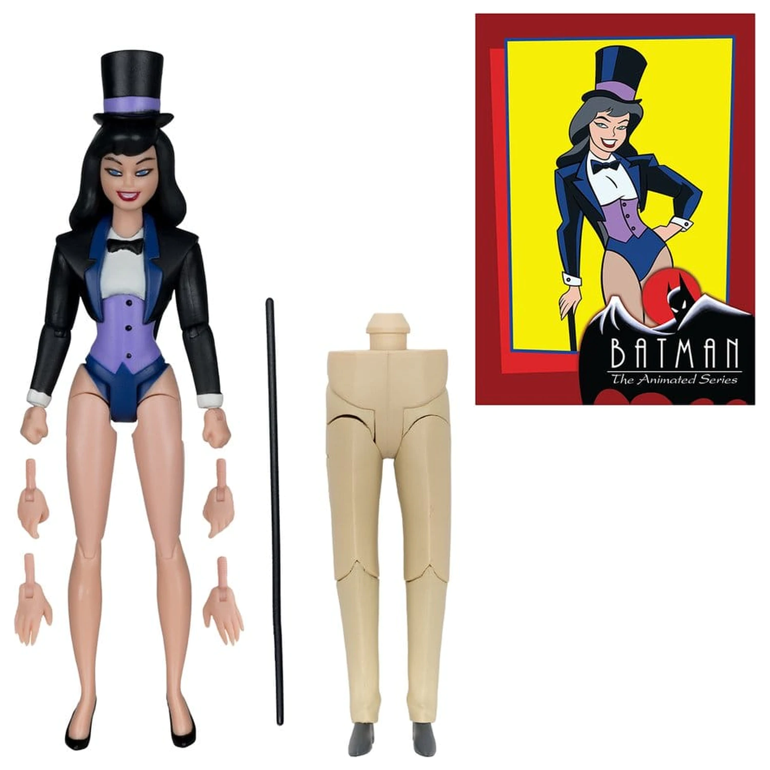 Batman: The Animated Series DC Direct Build-A Wave 7 Zatanna akciófigura 15 cm termékfotó