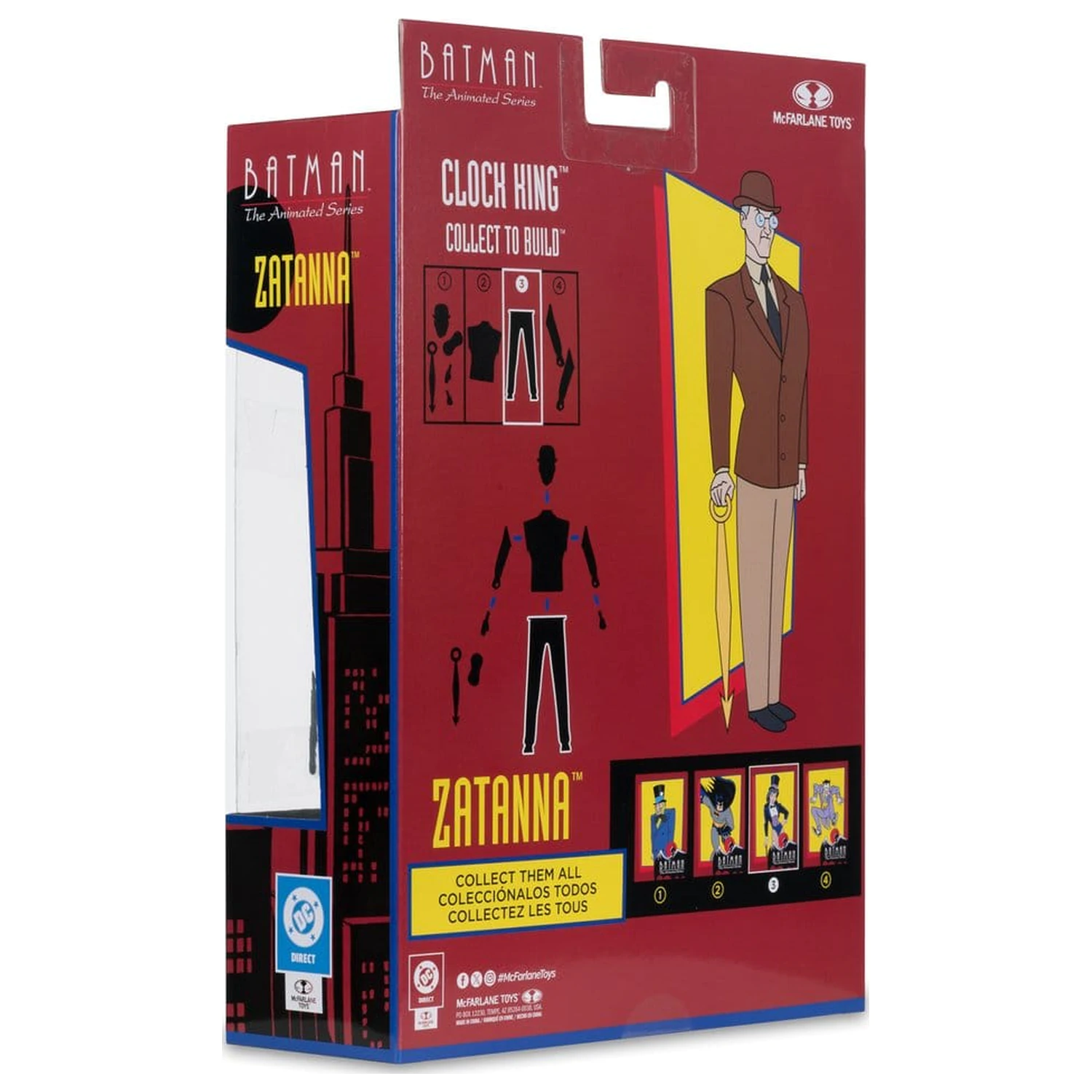 Batman: The Animated Series DC Direct Build-A Wave 7 Zatanna akciófigura 15 cm termékfotó