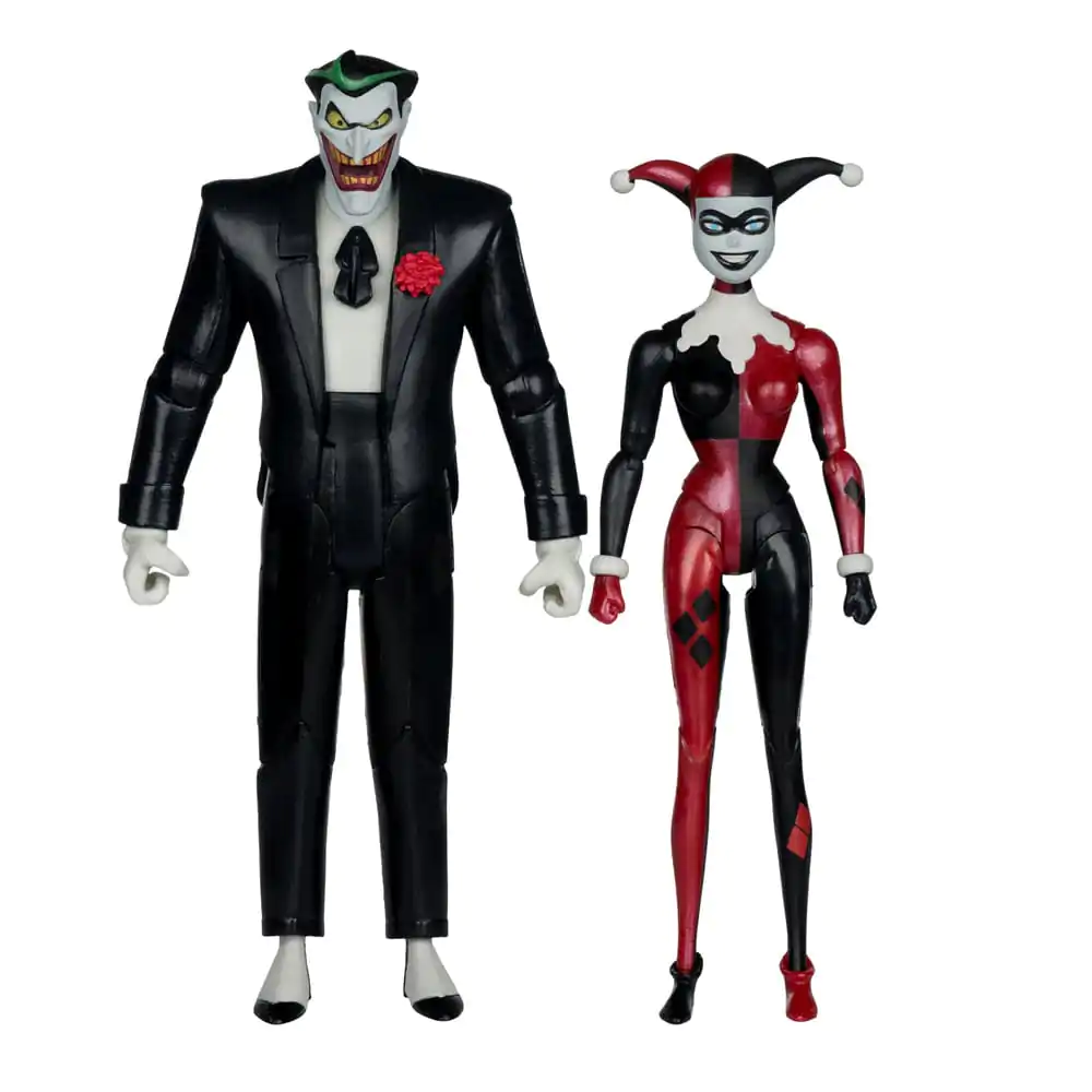 Batman: The Animated Series DC Direct Harley Quinn & The Joker (Mad Love) (Gold Label) akciófigurák 18 cm termékfotó