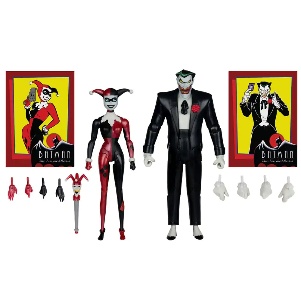 Batman: The Animated Series DC Direct Harley Quinn & The Joker (Mad Love) (Gold Label) akciófigurák 18 cm termékfotó