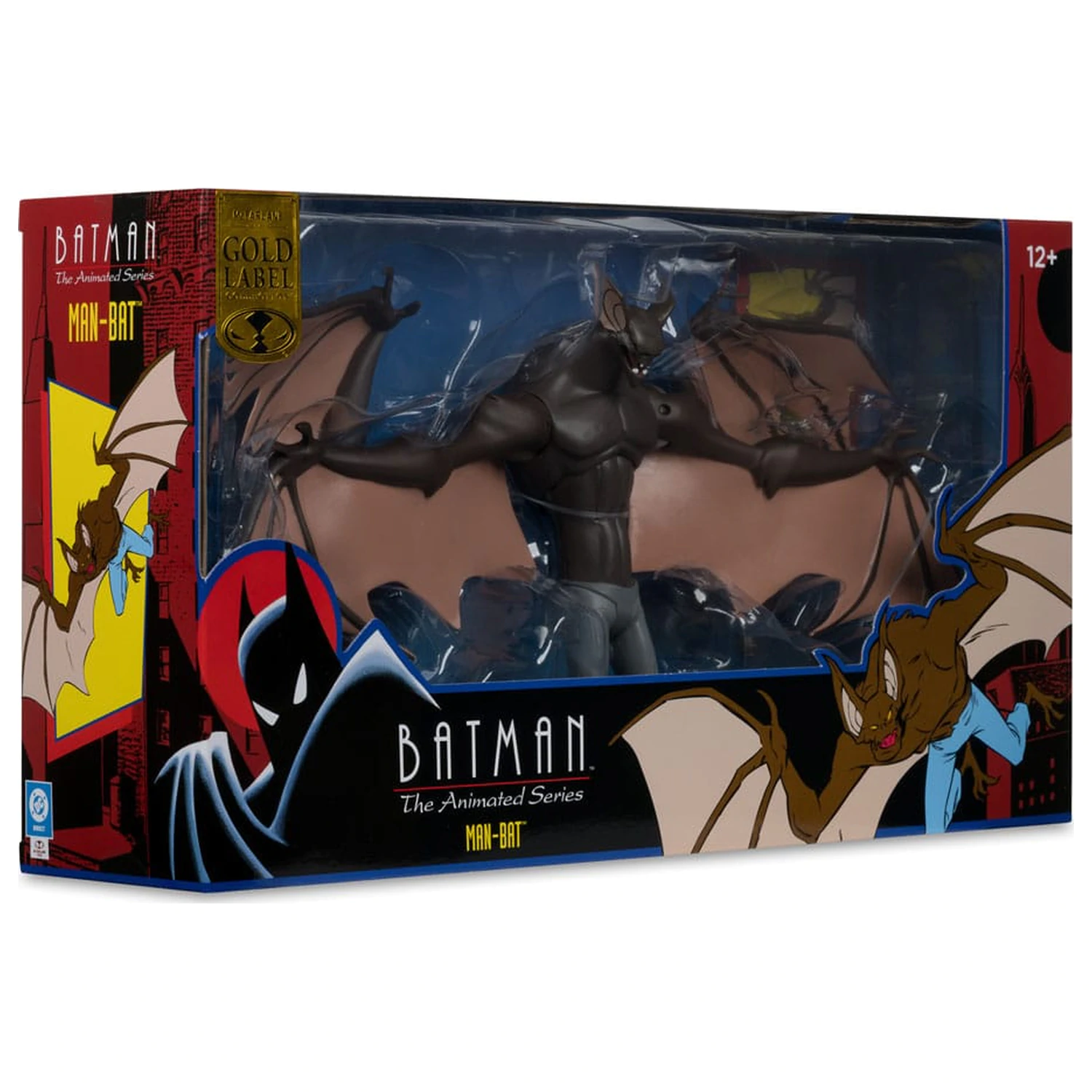 Batman: The Animated Series DC Direct Man-Bat (Detective Comics #400) (Gold Label) akciófigura 15 cm termékfotó