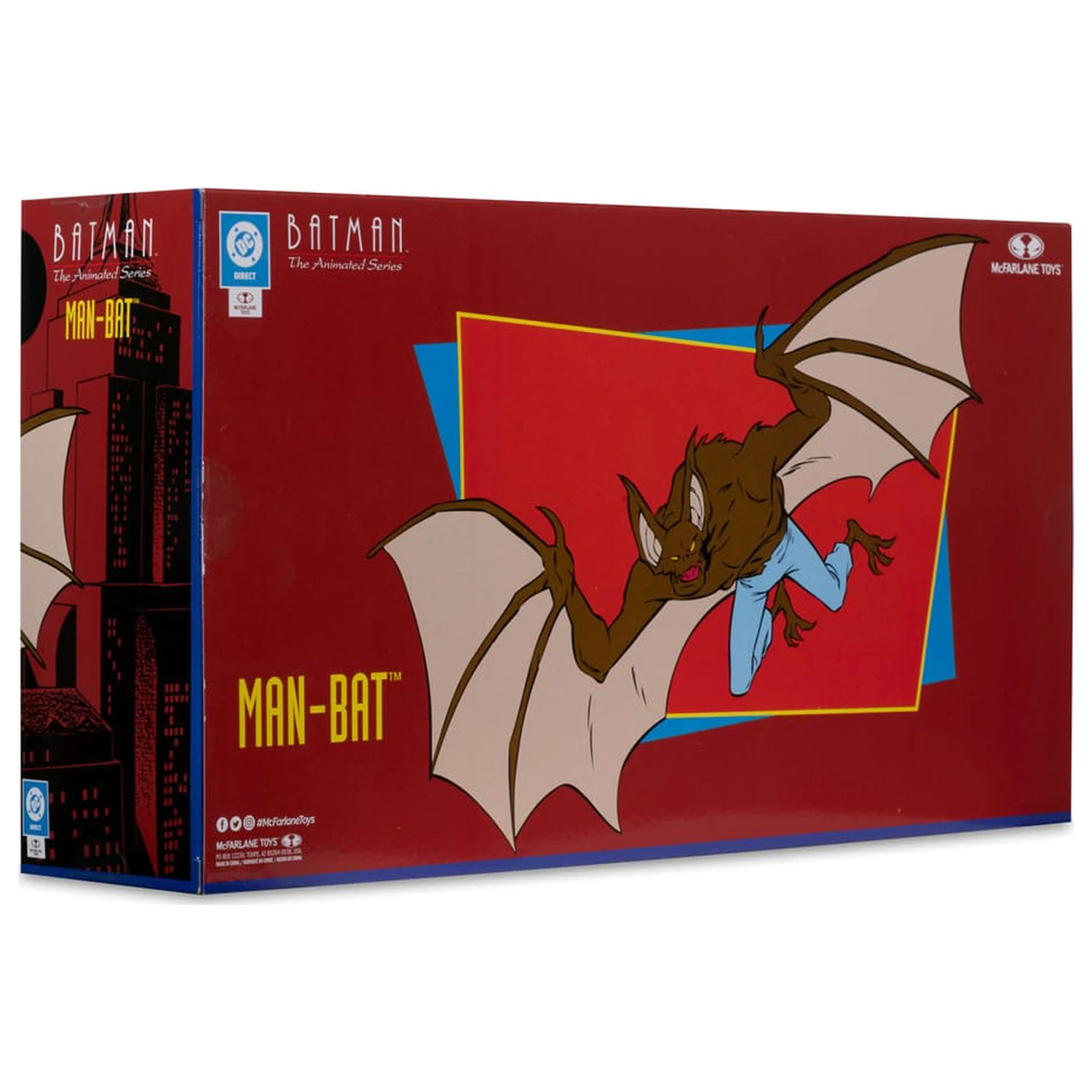 Batman: The Animated Series DC Direct Man-Bat (Detective Comics #400) (Gold Label) akciófigura 15 cm termékfotó