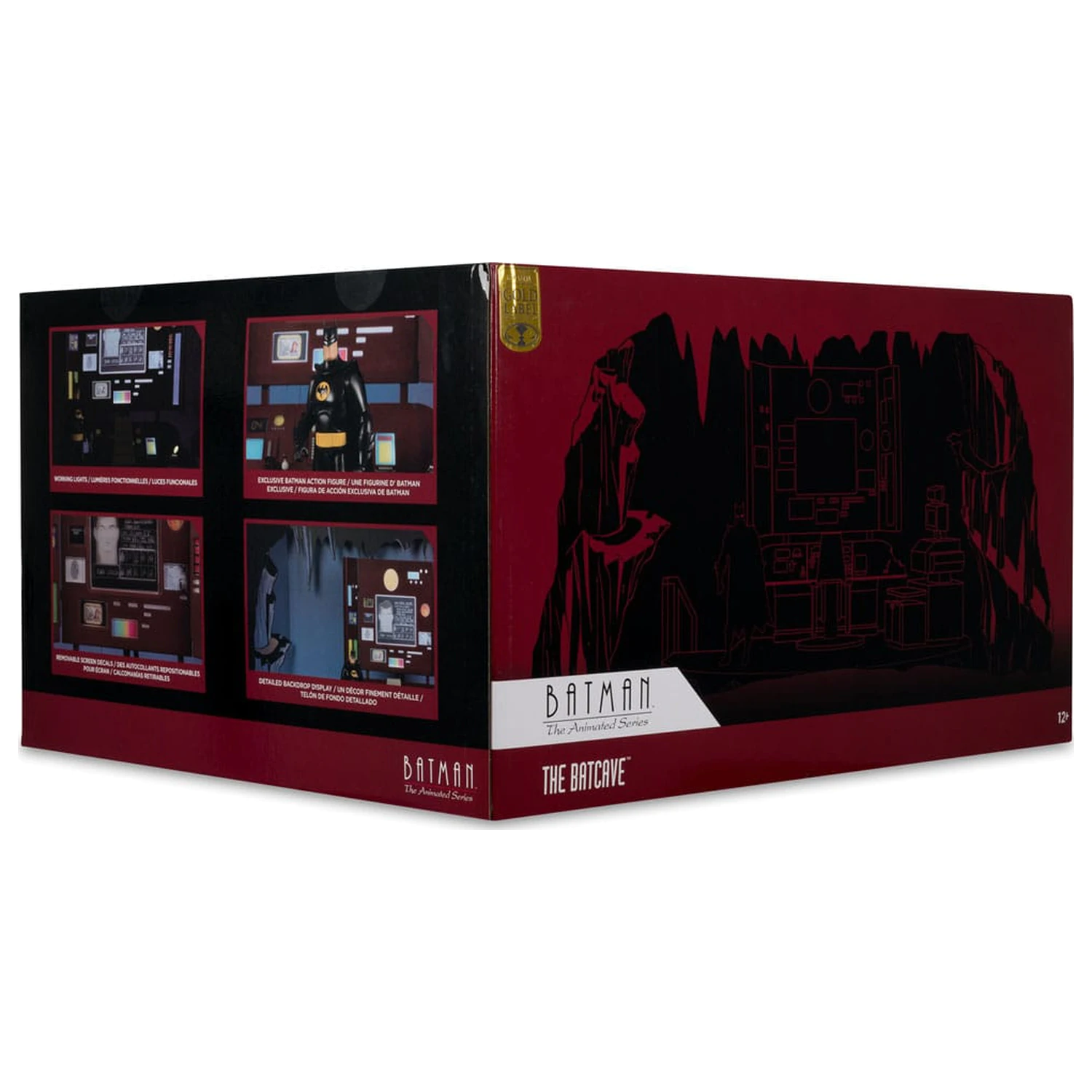 Batman: The Animated Series DC Direct The Batcave játékkészlet  termékfotó