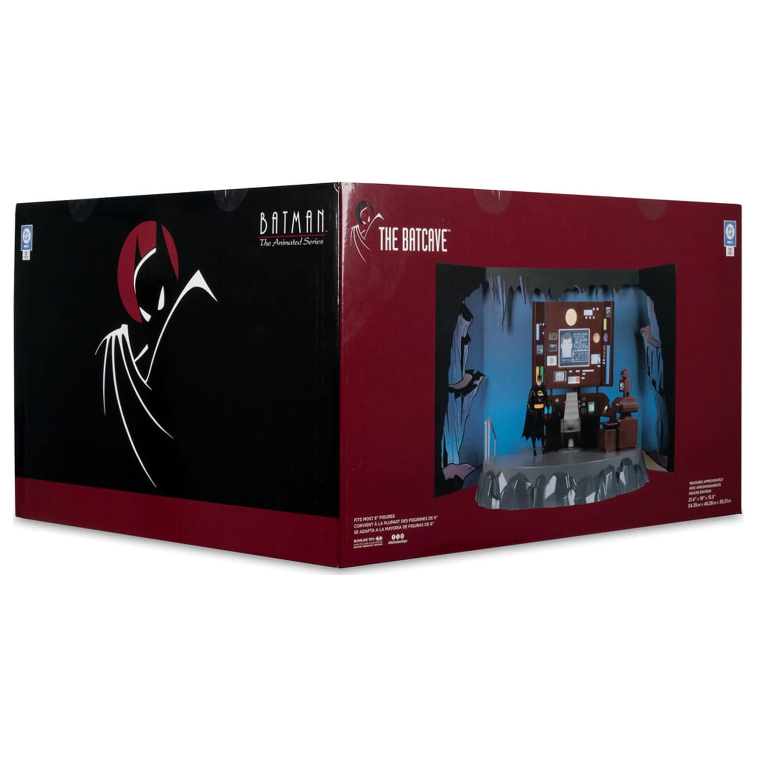 Batman: The Animated Series DC Direct The Batcave játékkészlet  termékfotó