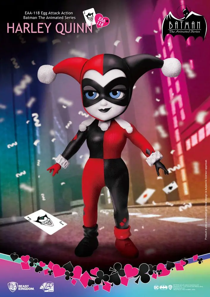Batman The Animated Series Egg Attack Action Harley Quinn akciófigura 17 cm termékfotó