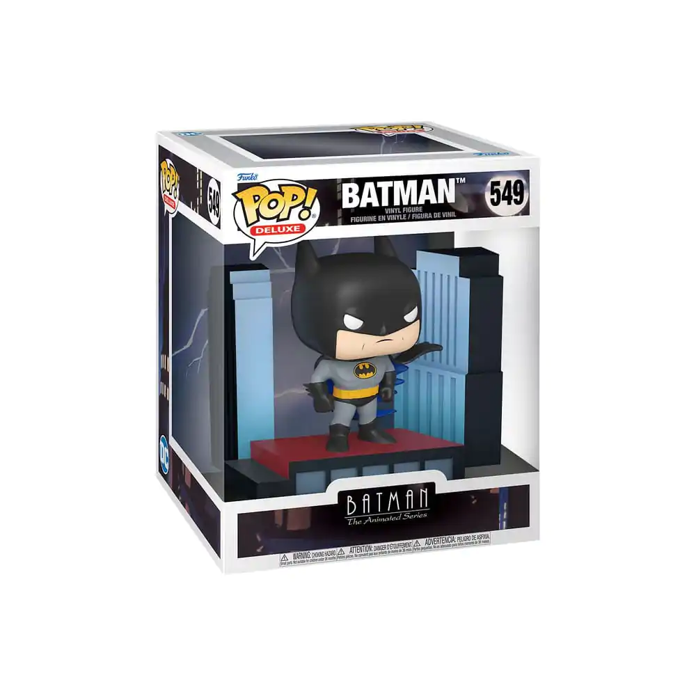 Batman The Animated Series Funko POP! figura Deluxe Vinyl figura Batman on Rooftop 9 cm termékfotó