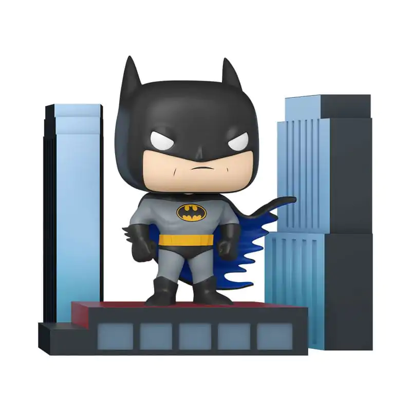 Batman The Animated Series Funko POP! figura Deluxe Vinyl figura Batman on Rooftop 9 cm termékfotó