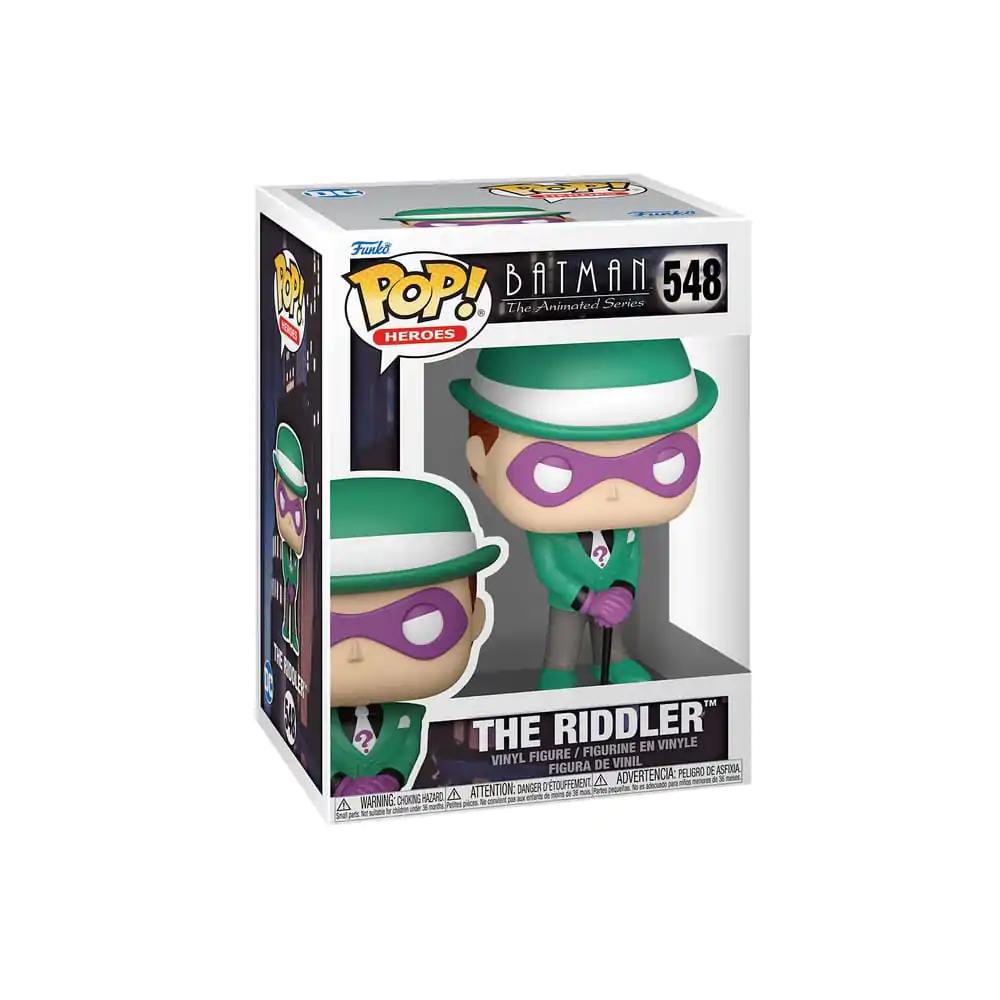 Batman: The Animated Series Funko POP! Heroes Vinyl figura The Riddler 9 cm termékfotó