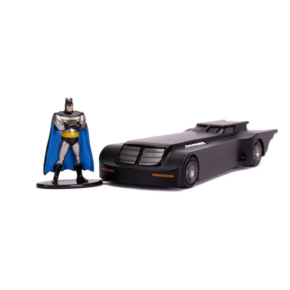 Batman The Animated Series Hollywood Rides Diecast Model 1/32 Batmobile és figura termékfotó