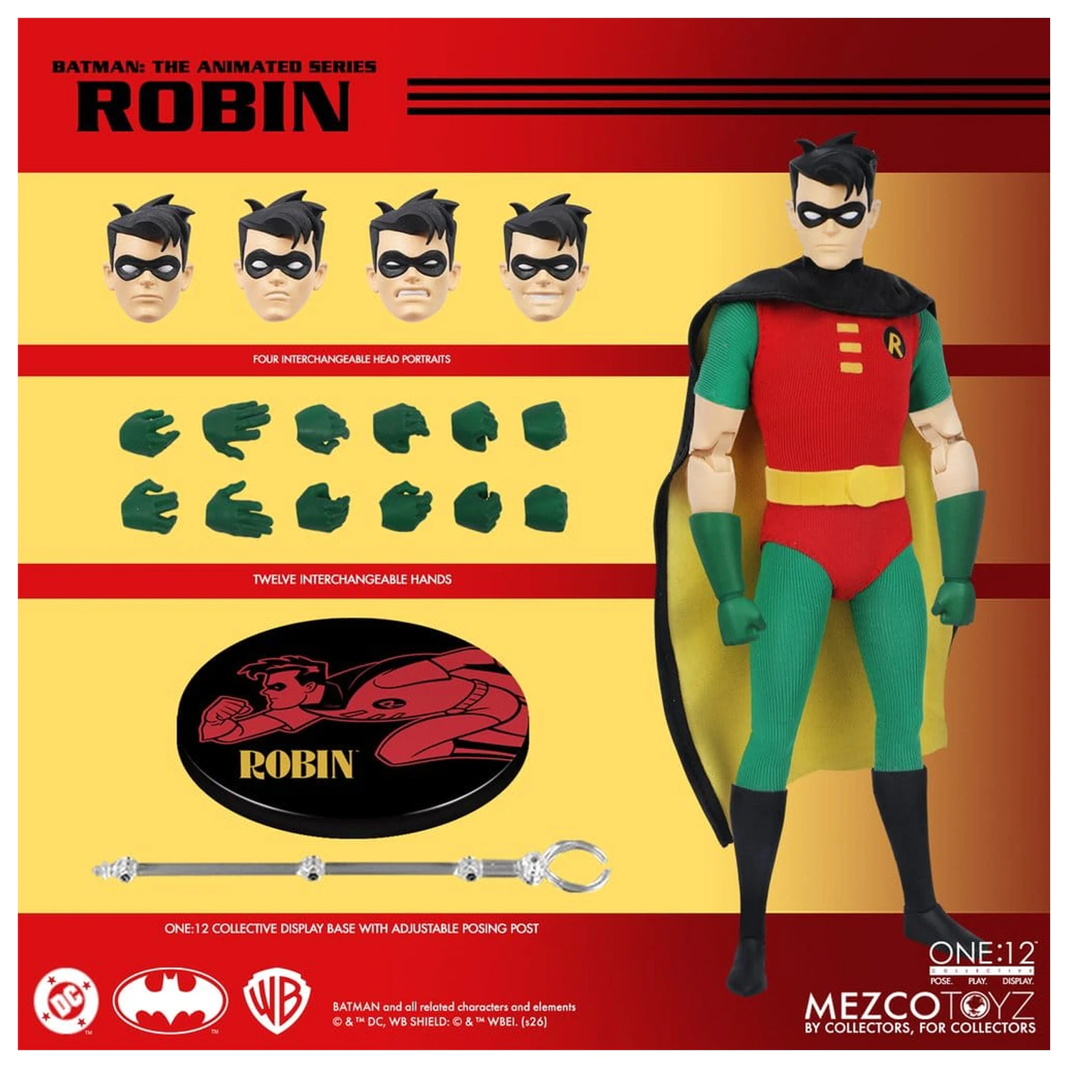 Batman: The Animated Series One:12 Collective 1/12 Robin akciófigura 17 cm termékfotó