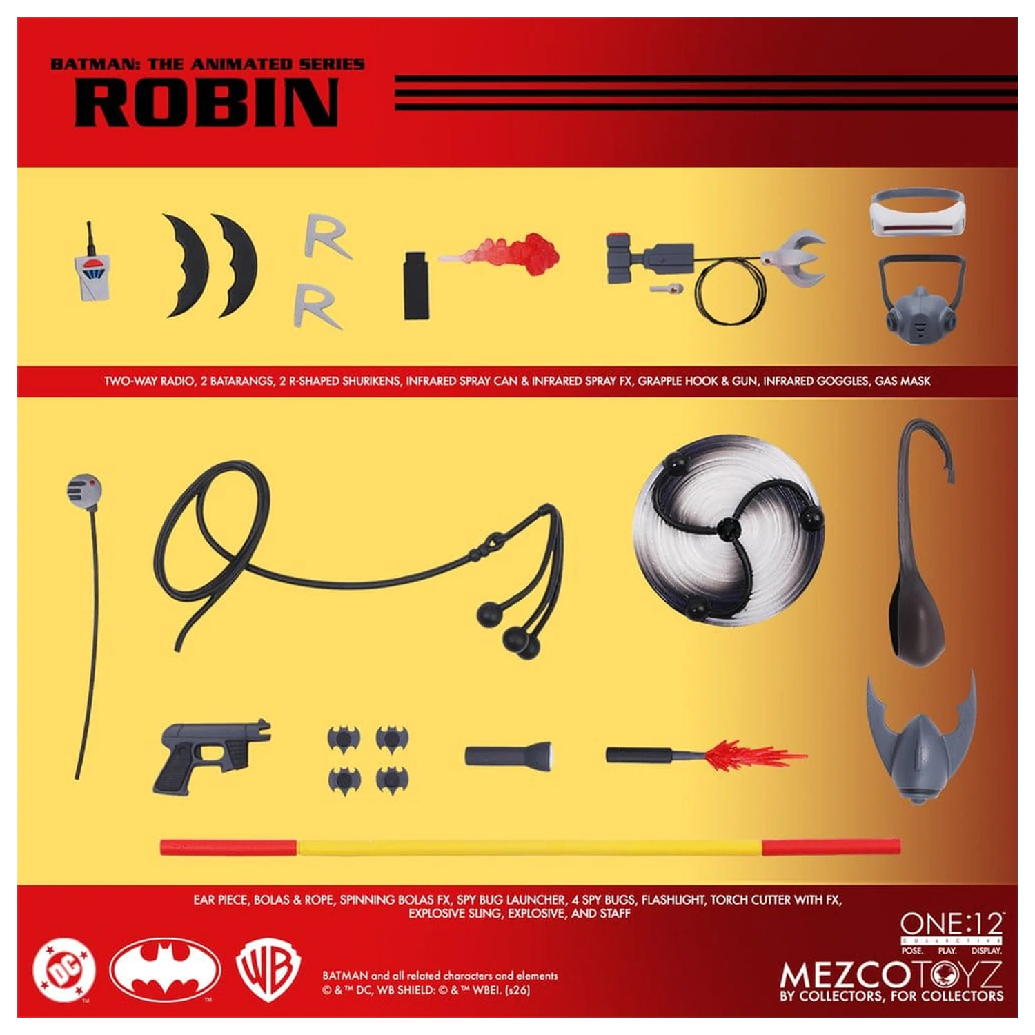 Batman: The Animated Series One:12 Collective 1/12 Robin akciófigura 17 cm termékfotó