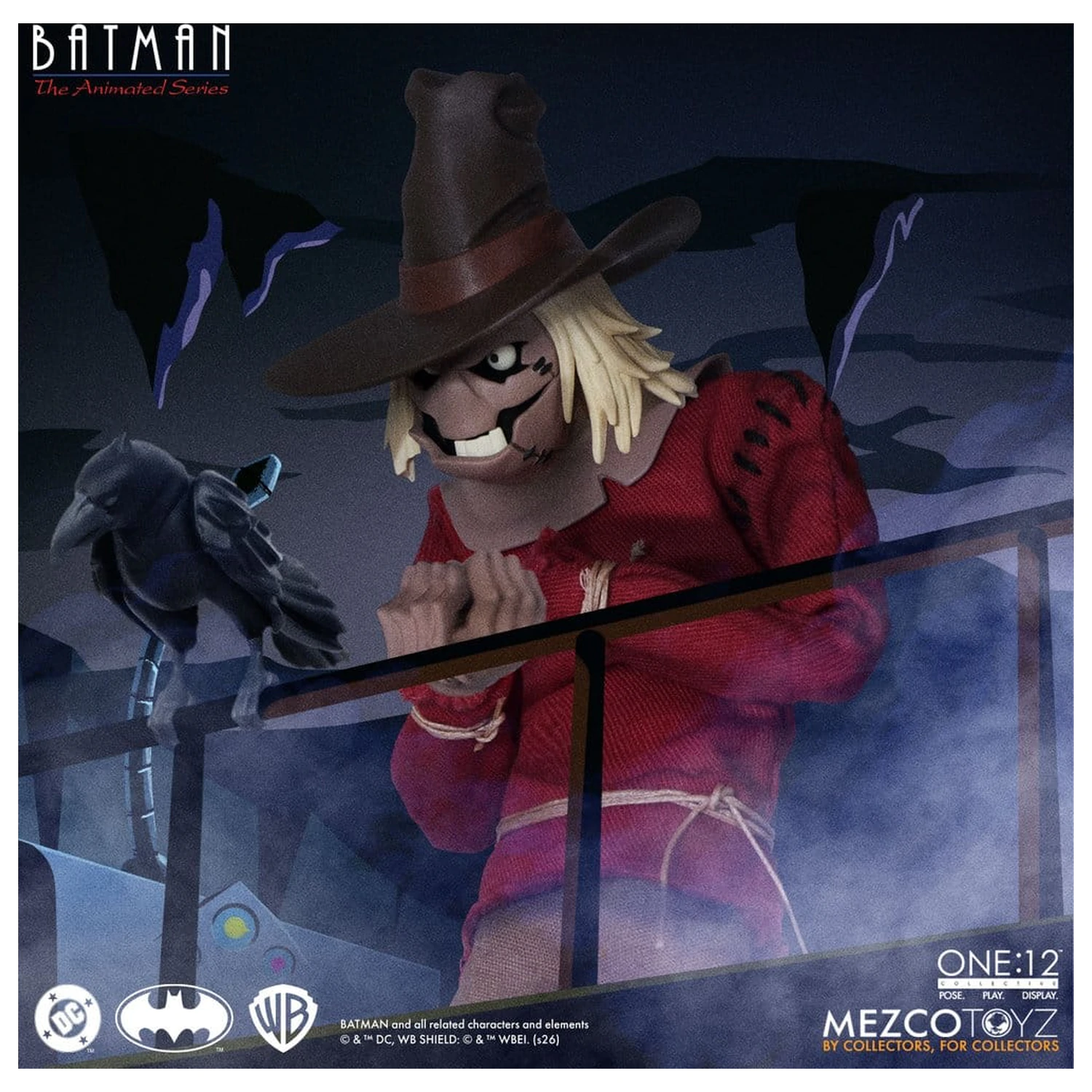 Batman: The Animated Series One:12 Collective Scarecrow akciófigura 17 cm termékfotó