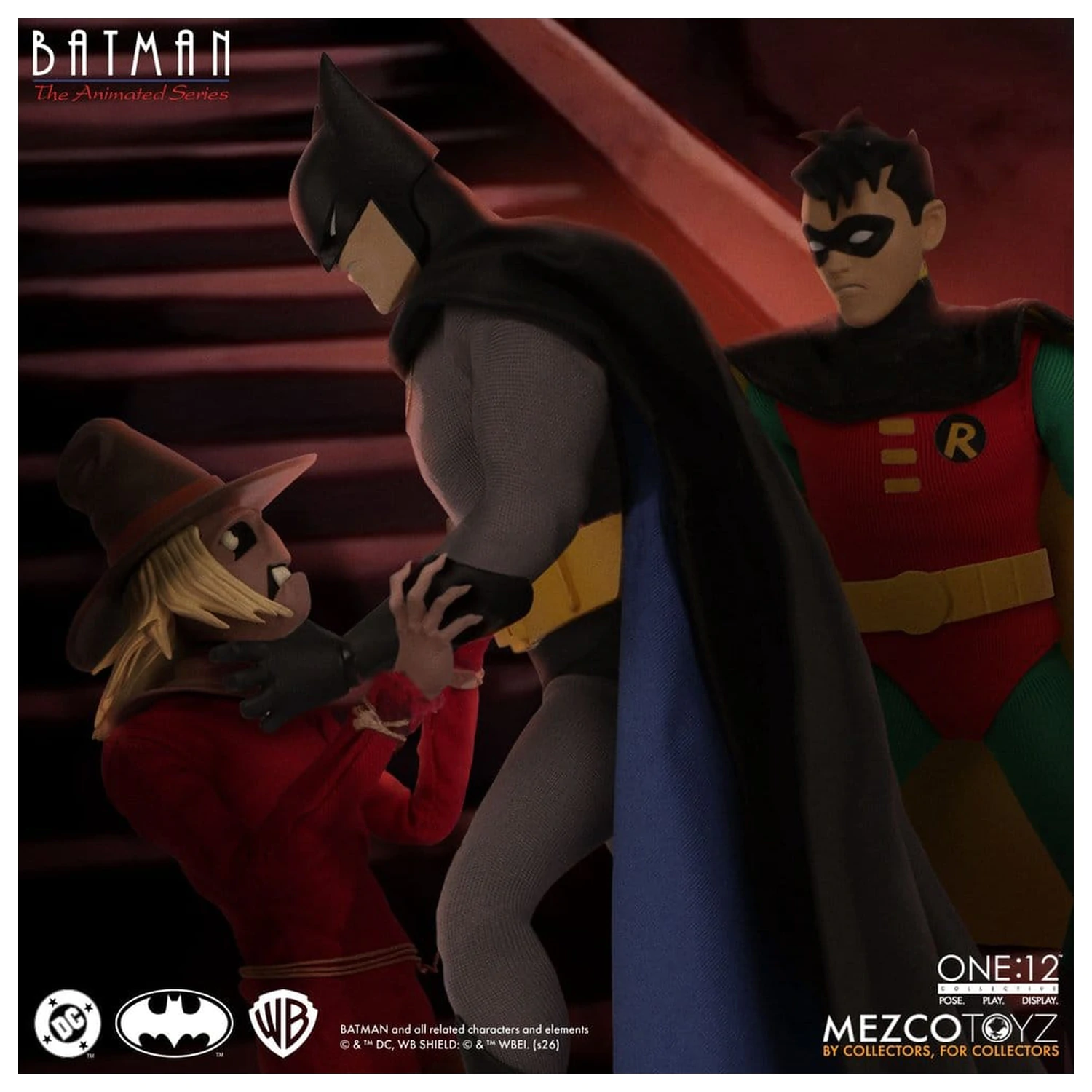 Batman: The Animated Series One:12 Collective Scarecrow akciófigura 17 cm termékfotó