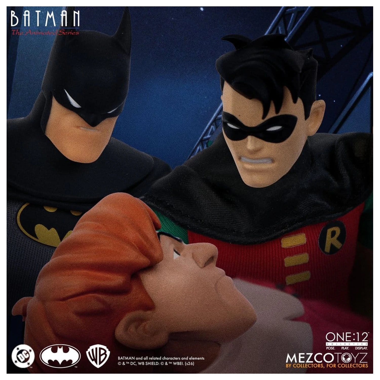 Batman: The Animated Series One:12 Collective Scarecrow akciófigura 17 cm termékfotó