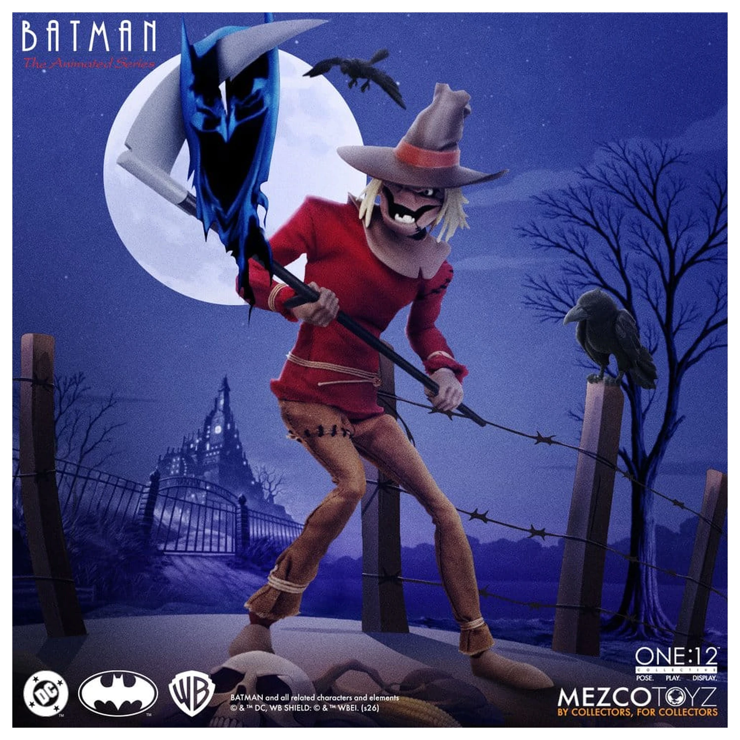 Batman: The Animated Series One:12 Collective Scarecrow akciófigura 17 cm termékfotó