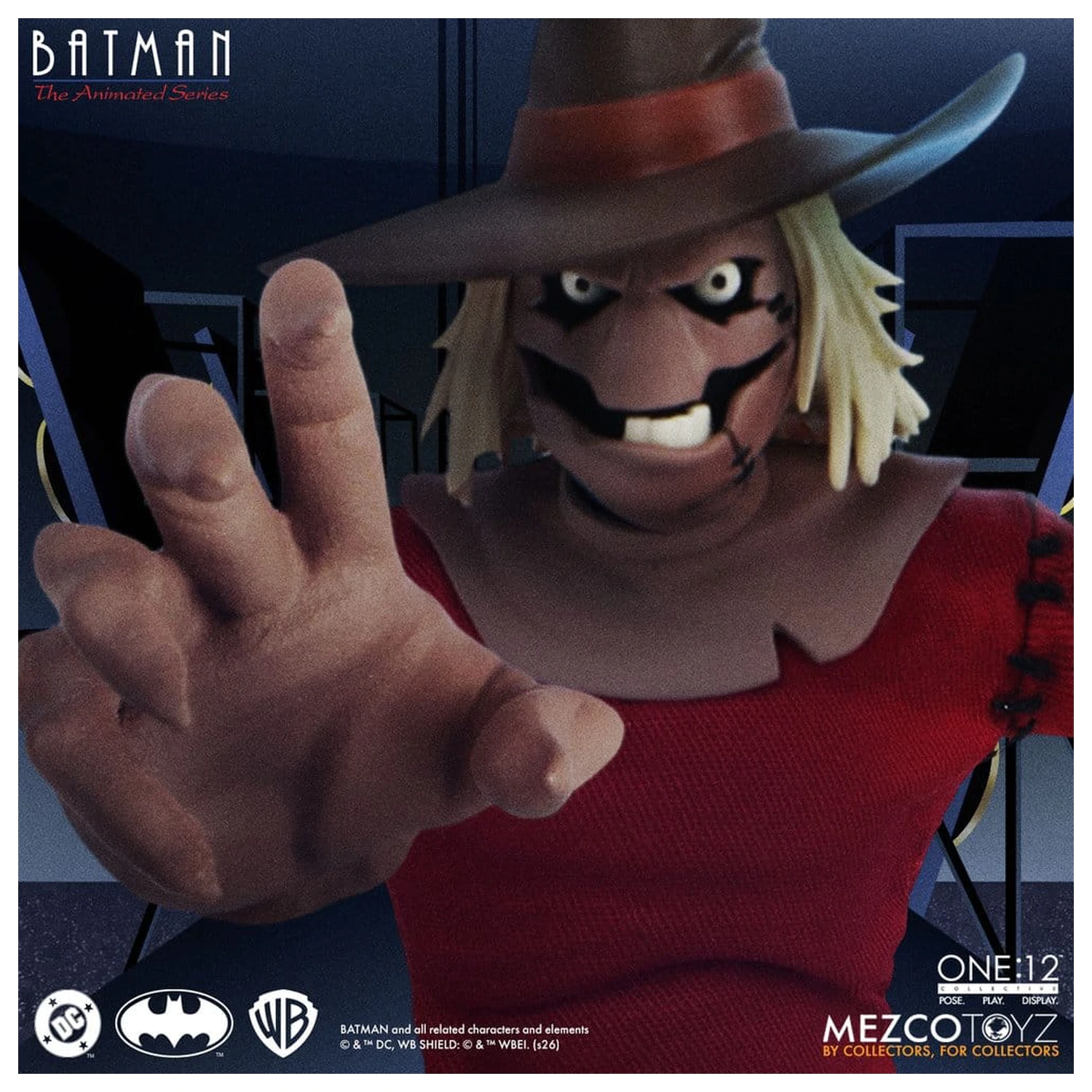Batman: The Animated Series One:12 Collective Scarecrow akciófigura 17 cm termékfotó