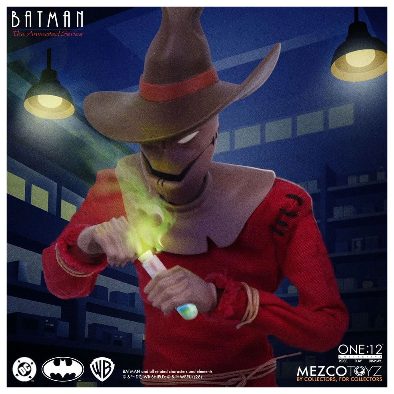 Batman: The Animated Series One:12 Collective Scarecrow akciófigura 17 cm termékfotó