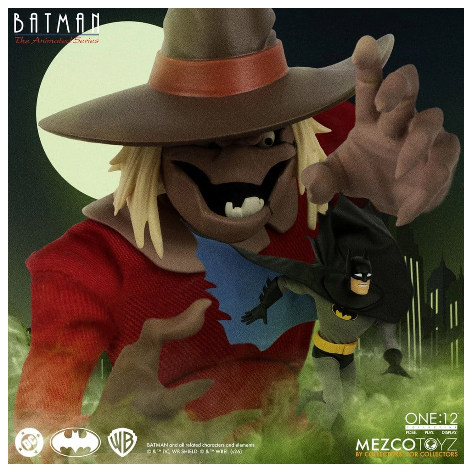 Batman: The Animated Series One:12 Collective Scarecrow akciófigura 17 cm termékfotó