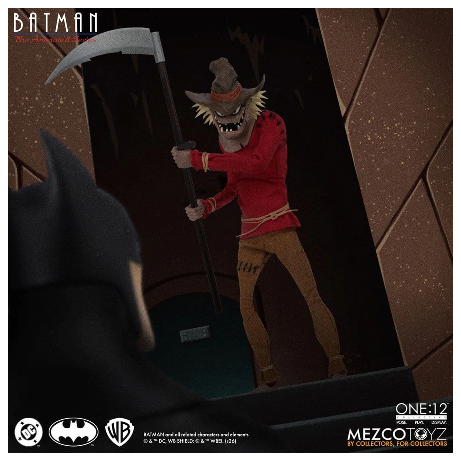 Batman: The Animated Series One:12 Collective Scarecrow akciófigura 17 cm termékfotó