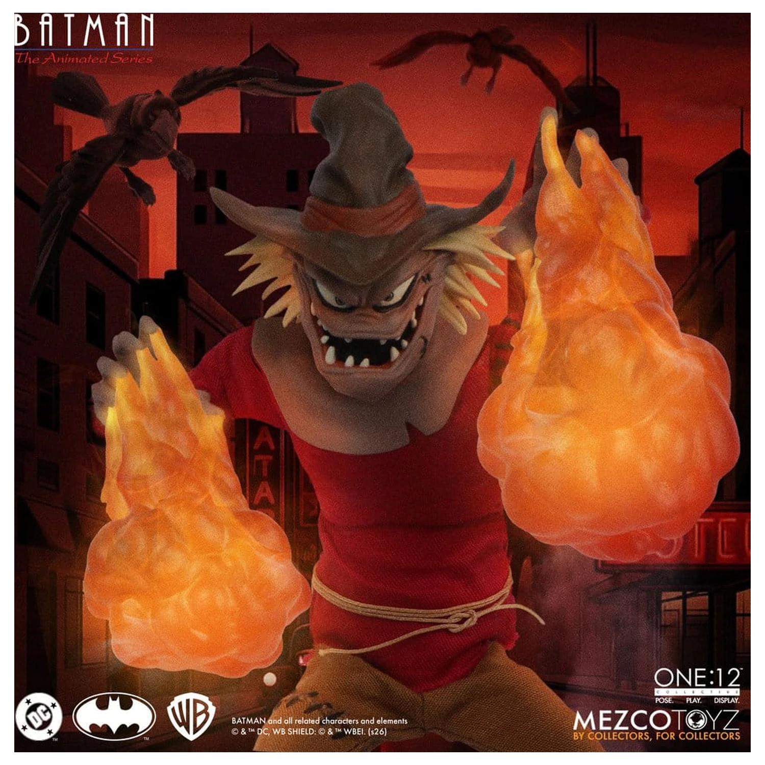 Batman: The Animated Series One:12 Collective Scarecrow akciófigura 17 cm termékfotó